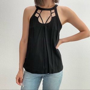 Black Strappy tank top